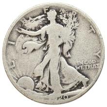 1920 Silver Walking Liberty Half Dollar