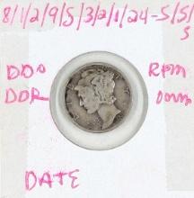 1931 Silver Mercury Dime
