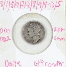 1929 Silver Mercury Dime