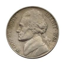1961 Jefferson Nickel - Toned