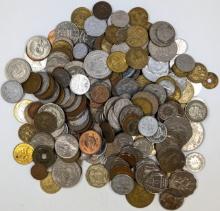 Large Lot of 230+ Foreign Coins!