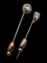 Vintage Ladies Pins 14k Gold - 5.04g