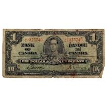1937 Bank Of Canada $1