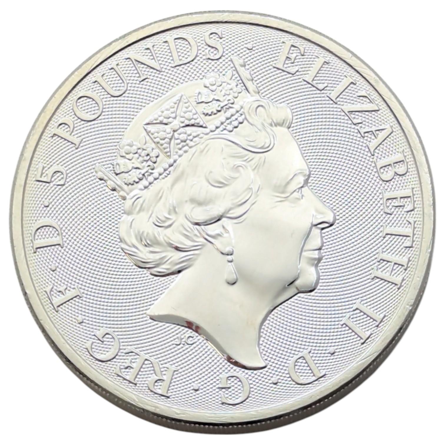 2 Ounce Fine .999 Silver Round - 2020 5 Pounds