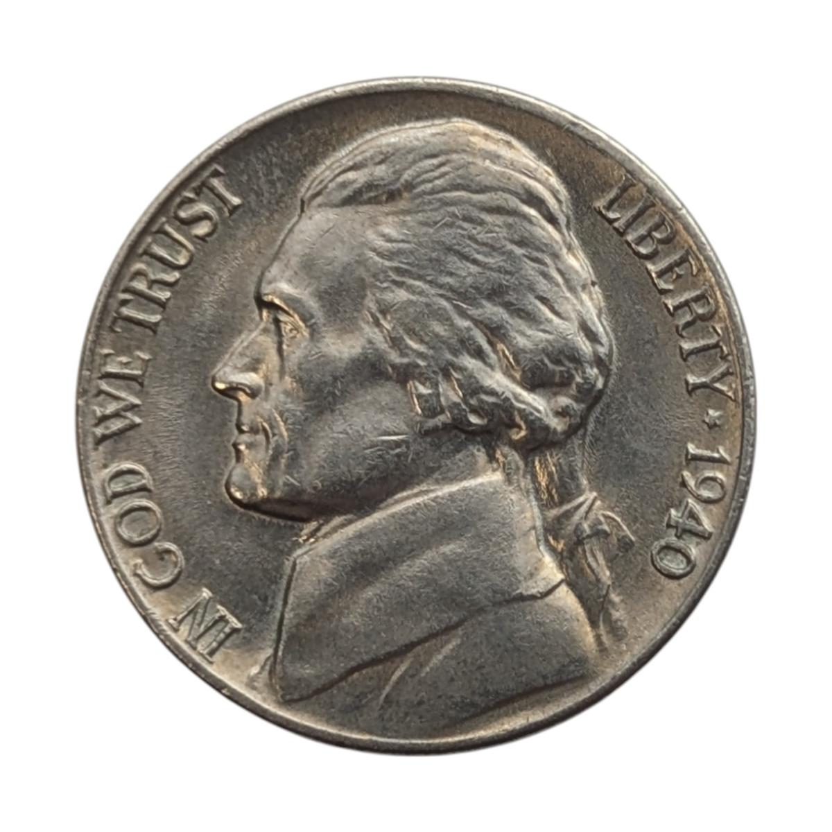 1940 Jefferson Nickel