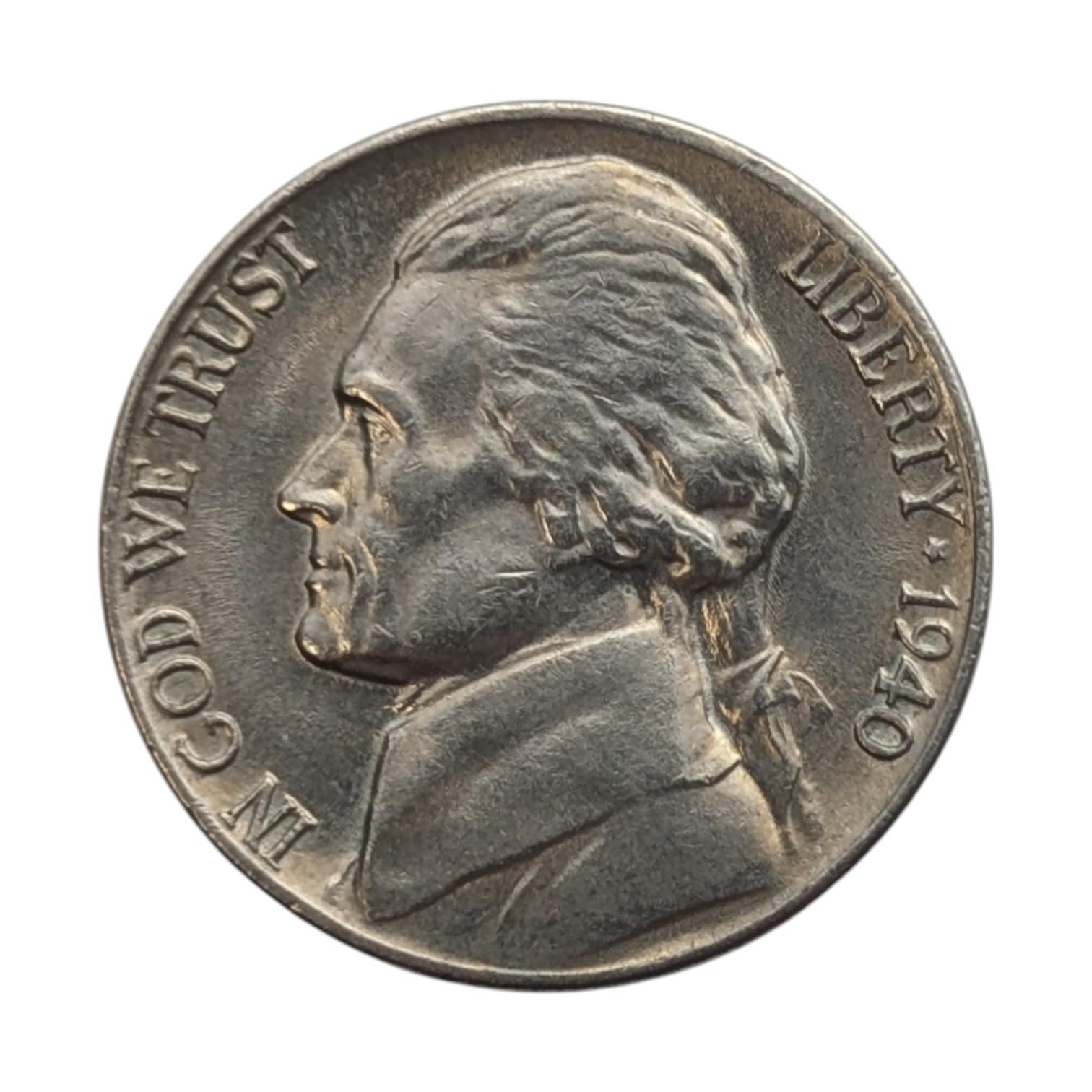 1940 Jefferson Nickel