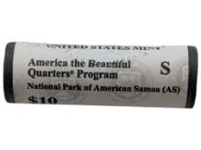 Original Bank Roll of 40 America the Beautiful Quarters - 2020 American Samoa
