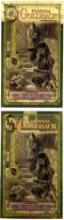 Lot of 2 - 1/2 Florida Goldbacks - 1/2000th Troy Ounce 24K Gold