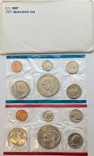 1977 US Mint Uncirculated Coin Set