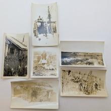 FEATURE RARE 1936 Remote Village Alaska Original Photos