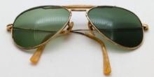 Aviator Style Gold Filled Sunglasses
