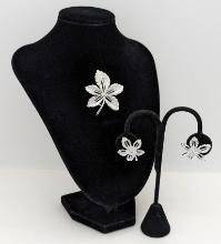 Sarah Coventry Earrings and Brooch Set