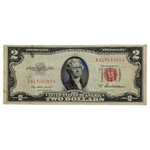1953-A $2 Note - Red Seal