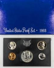 1968 Silver US Mint Proof Set - w/ Silver JFK