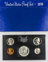 1970 Silver US Mint Proof Set - w/ Silver JFK