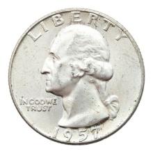 1957-D Silver Washington Quarter