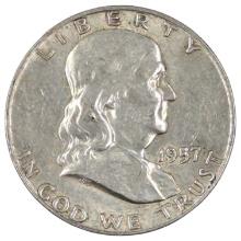 1957-D Silver Franklin Half Dollar