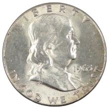 1963 Silver Franklin Half Dollar