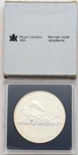 Silver 1986 Royal Canadian Mint Canada $1 Coin