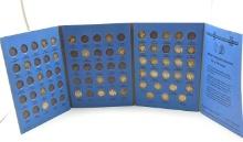 Silver Mercury Dime Book 1916-1945 w/ 41 Dimes!