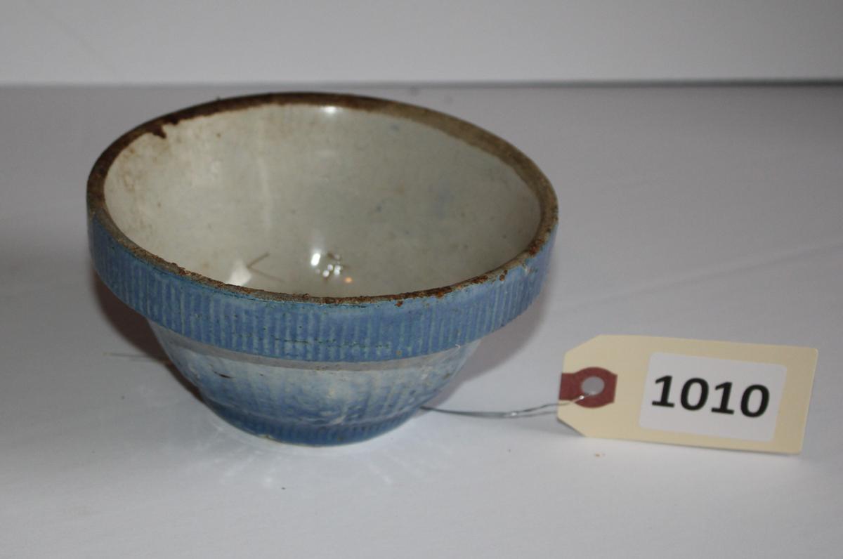 Blue Pottery Bowl