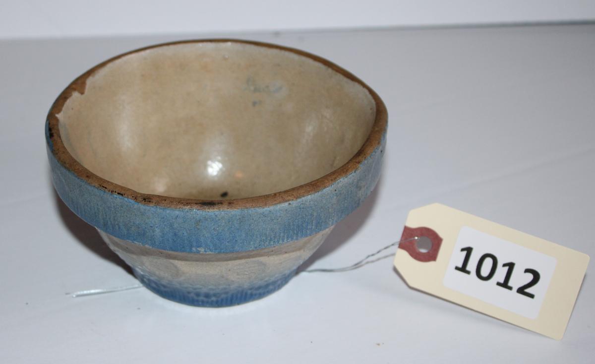 Blue Pottery Bowl