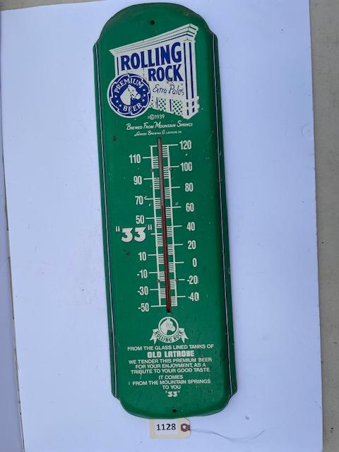 Rolling Rock Thermometer