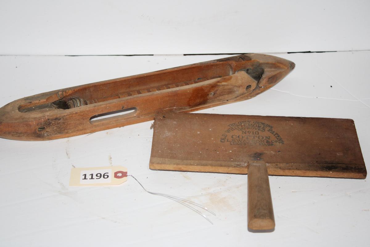 Antique Cotton Separator & Loom