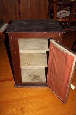 Wooden Cabinet with Shelves