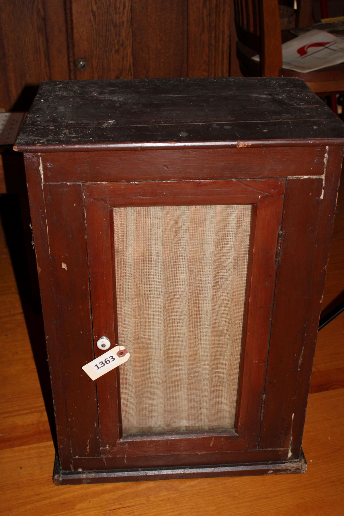 Wooden Cabinet with Shelves