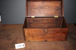 Wooden Dove Tail Box