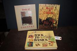 Books, country collectibles, traditional American skills