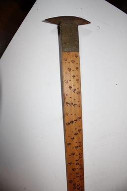 Antique lumber stick