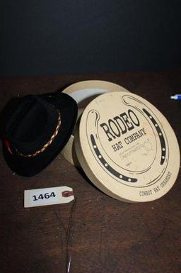 Rodeo Hat Company cowboy hat ornament in box