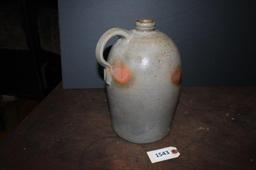 Stoneware jug, AP Donaghho, Parkersburg, WV