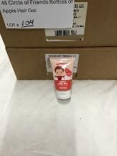 48 Circle of Friends Bottles of Apple Hair Gel