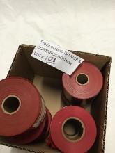 7 Rolls of NEW DANGER & CONSTRUCTION tape
