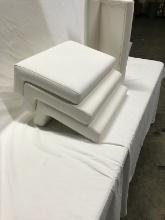 Group of 4 Leather Bed Risers or other, new