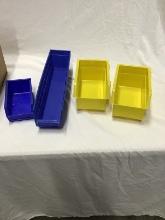Box of hardware bins