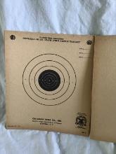 Group of 40 collectible New, old stock Crosman square pistol paper targets