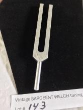 Vintage SARGENT WELCH tuning fork 523.2C