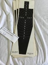 Group of 40 collecctible NEW, old stock Crosman long paper targets