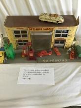 Rare KEYSTONE GARAGE playset with working features