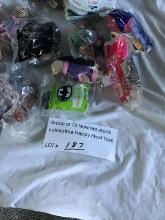 Group of 13 NEW old stock collectible Happy Meal toys