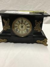Original heavy turn-of-the-century ANSONIA, NYC Matle Clock with Pendulum & key