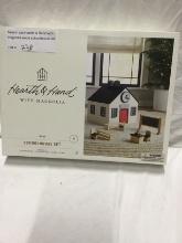 New in Box, Hearth & Hand with Magnolia wood schoolhouse set
