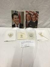 Group of 1981 Reagan Inaugural collectibles