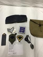Group of vintage US Military Items