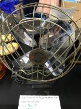 Rare Original Antique Art Deco Fan
