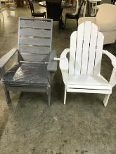 Pair of new all weather outdoor chairs